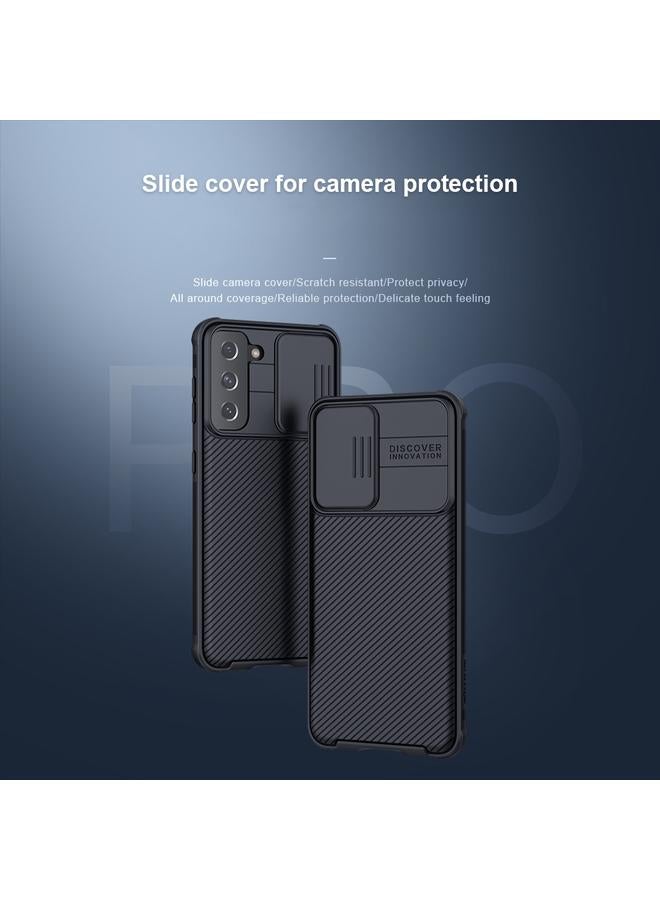 Nillkin Case For Samsung Galaxy S21 5G Black Mirror Pro Series Camshield Full Coverage Dust-proof Scratch Resistant Phone Case - Image 3