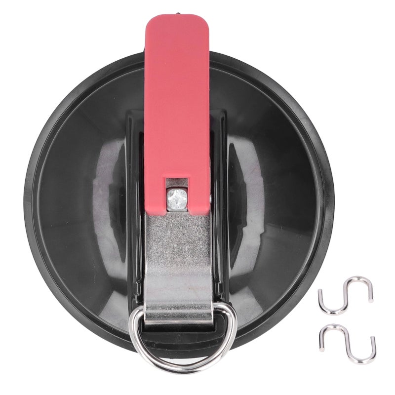 Strong Suction Cup Anchor with Securing Hook Car Camping Tent Side Awning Mount Holder for Station Wagons RVs - Image 1