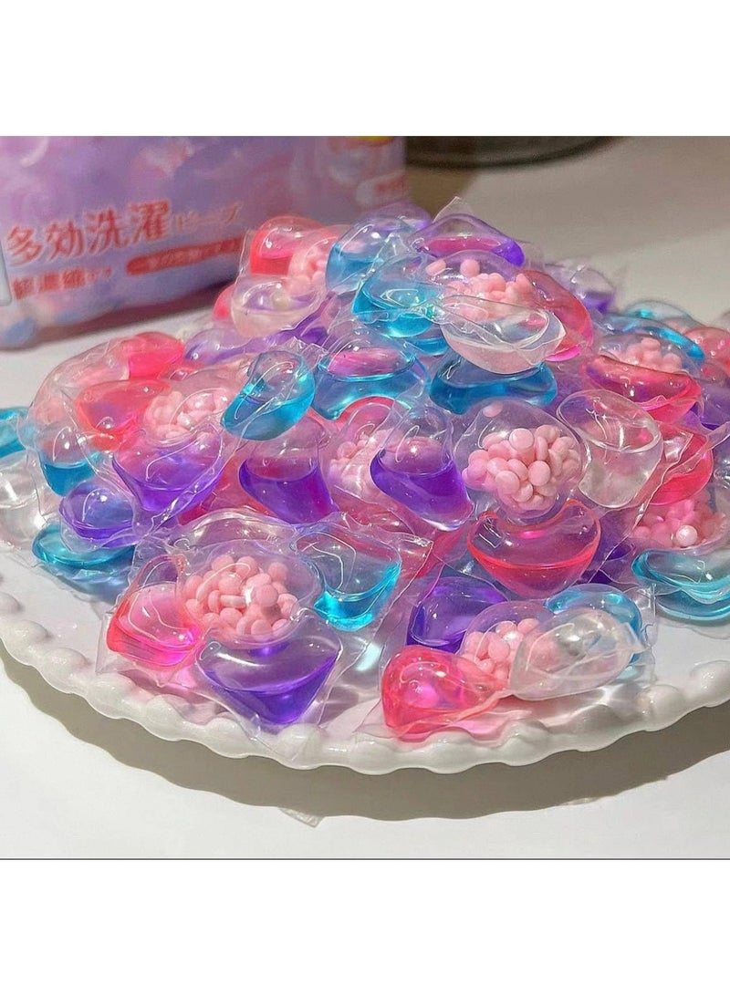 Concentrated Laundry Detergent Capsules for Tough Stain Removal | Enhanced Fabric Softener & Scent Formula | High-Quality Home Care Essential - Image 3