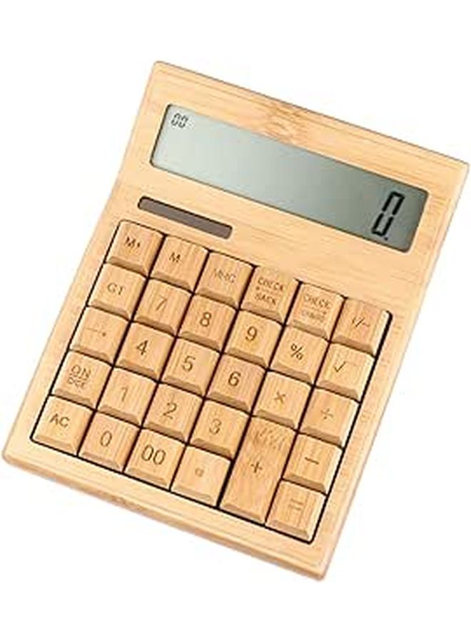 Portable 29 Key Solar Calculator with Inclined Display for Students and Professionals - Image 1