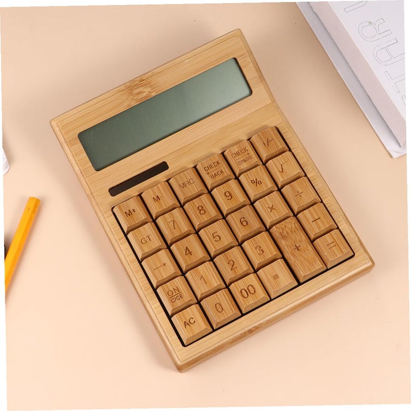 Portable 29 Key Solar Calculator with Inclined Display for Students and Professionals - Image 5