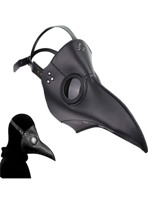 Plague Doctor Mask, Party Cosplay Costume Props Mask Steampunk Cosplay Retro Leather Bird Mask