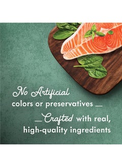 Fancy Feast Purina Fancy Feast Wet Cat Food, Medleys Shredded Wild Salmon Fare With Spinach in a Savory Cat Food Broth - (Pack of 24) 3 oz. Cans  - Image 4