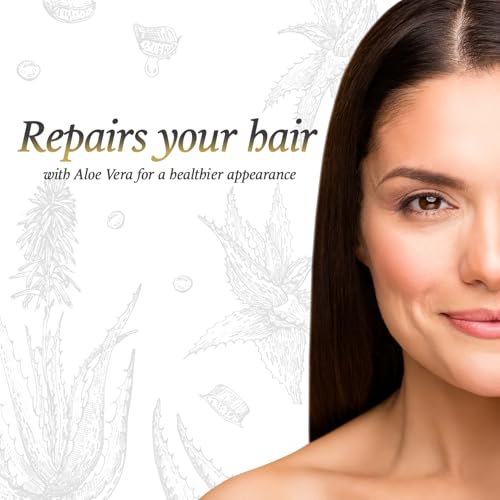 Tio Nacho Aloe Vera Deep Repair Shampoo, Organic Aloe Vera and Royal Jelly for Hair Repair and Protection, with Vegetable Keratin for Strength and Shine, Paraben, Salt, Silicone-Free, 14 Oz (3 Pack) - Image 5
