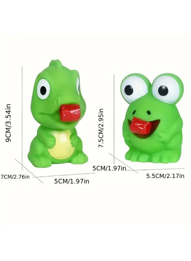 Big Eyed Frog Squeeze Pressure Sensory Toy With Sticky Tongue Relax Fun Gift - Image 3