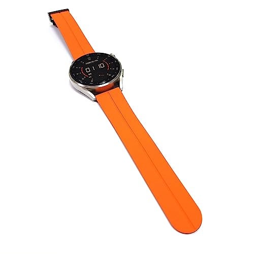 LYSMVIVI Magnetic Watch Band 22mm 20mm 19mm 18mm 16mm With Quick Release Soft Silicone Sport Watch Band for Men Women, Magnetic Silicone Replacement Strap - Image 3