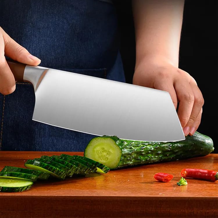 Machado 3 Pc Pakka Wood High Carbon Stainless Steel Kitchen Knife Set I Butcher I Chef I Peeling & Paring Knife for Kitchen Home - Image 3