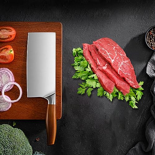 Machado 3 Pc Pakka Wood High Carbon Stainless Steel Kitchen Knife Set I Butcher I Chef I Peeling & Paring Knife for Kitchen Home - Image 5