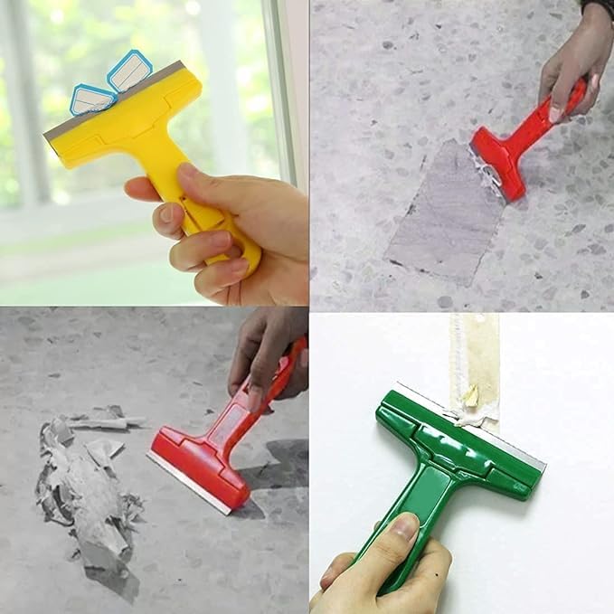 KAPIDA Glass Scraper Razor BladePaint ScraperWindow scraper for Remover Tool Remove Surface StainsPaintAutomotive Glass Film1Handle 5 Pack Replacement Blades - Image 5