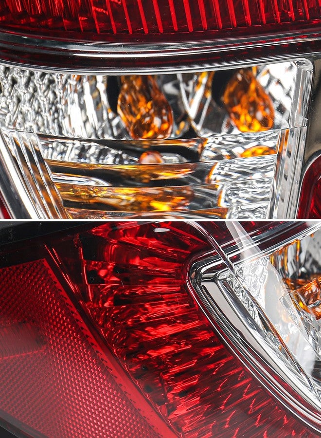 Huray Left Outer Tail Light Fit for Chevy Traverse 2013-2017, LH Taillight OE Style Tail lamp Rear Brake Lamp Replacement for 84266019 23301756 GM2804112 Driver Side - Image 4
