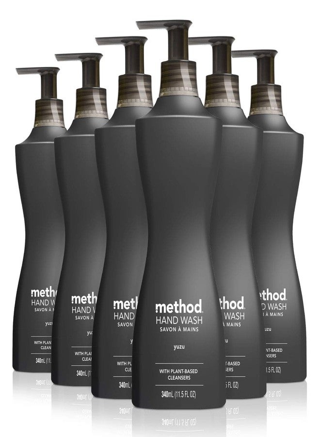 Method Gel Hand Wash, Yuzu, Biodegradable Formula, 11.5 fl oz (Pack of 6) - Image 1