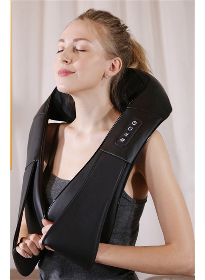 Loquat Shiatsu Neck and Back Massager with Soothing Heat, Electric Deep Tissue 3D Kneading Massage Pillow for Shoulder, Leg, Body Muscle Pain Relief, Home, Office, and Car Use - Image 3