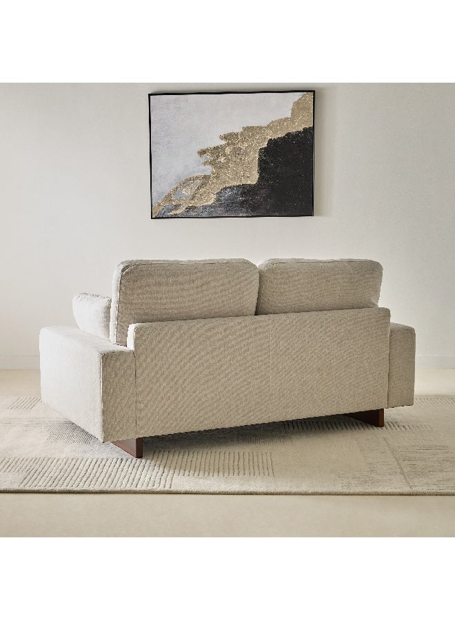 Home Box Francisco 2-Seater Fabric Sofa with 2 Waist and 2 Head Cushions 103 x 90 x 186 cm - Image 2