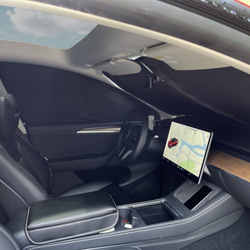 TANOLA TESBEAUTY 2025 2026 Tesla Model Y Juniper Camping Privacy Curtain 8-Piece Camping Shades Privacy Screens Tesla Model Y Sunshades UV Blocker Darker Thicker 5-Layer Material Tesla Accessories Foldable - Image 2