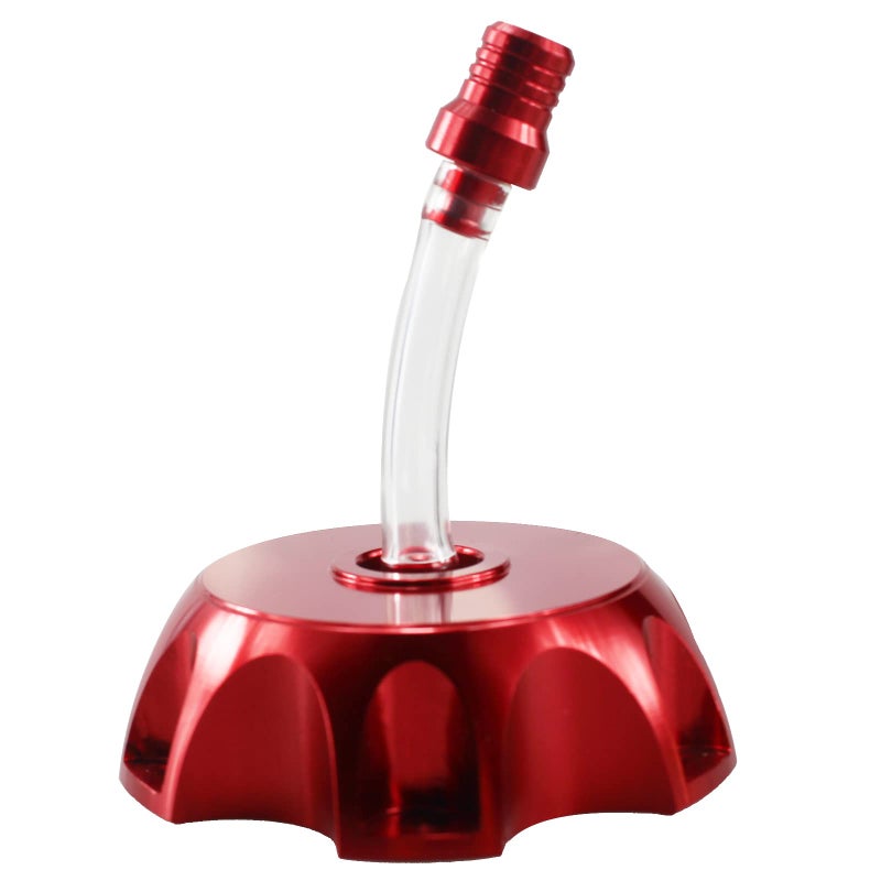 New Olym Dirt Bike CNC Fuel Cap Cover with Breather Valve for 50cc 70cc 90cc 110cc 125cc 150cc 160cc SSR110 SSR125 TTR90 TaoTao DB SDG DHZ WPB RPS KAYO YZ80 ATV Pit bike Parts Red - Image 3