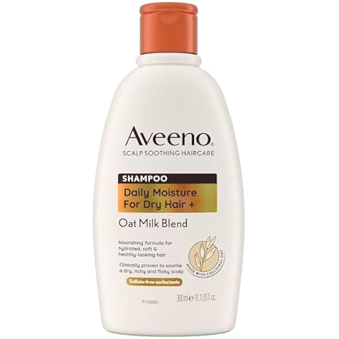 Aveeno شامبو حليب الشوفان المرطب لتهدئة فروة الرأس للشعر الجاف 300 مل - Image 2
