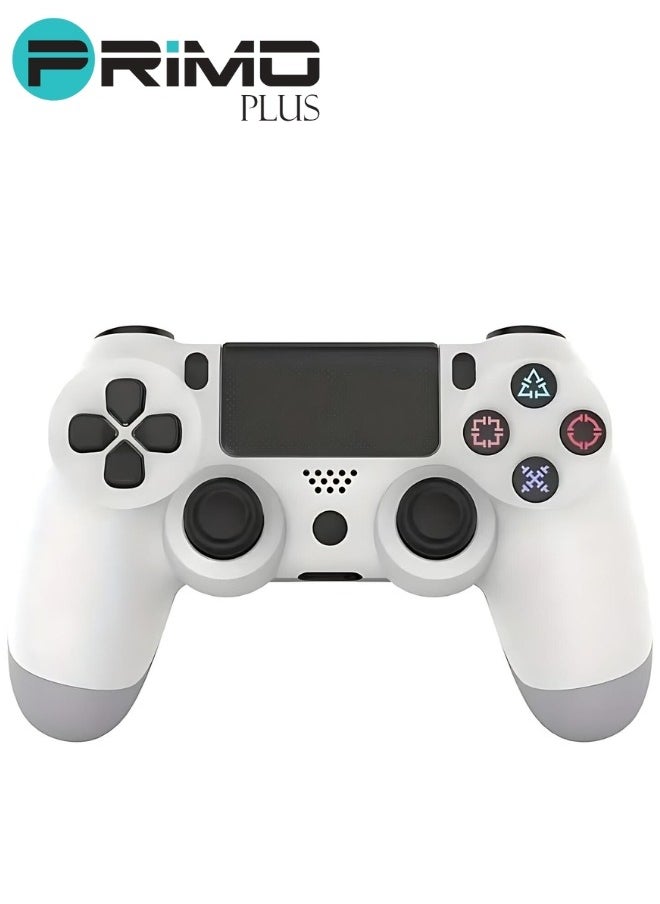PRIMO PLUS - Double Motor Vibration Wireless Controller For p4 White - Image 1
