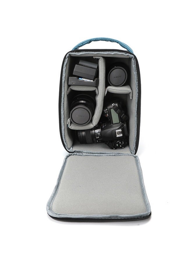 general DSLR camera bag waterproof camera inner lining bag shockproof storage bag thickened large capacity photography bag waterproof inner lining bag - Image 1