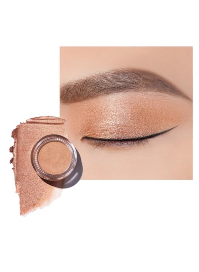 Oulac Nude Pearl Cream Eyeshadow also for Highlighter Shimmer Eye Shadow WaterproofLong Lasting with Moisturizing Formula Blendable Shimmer Eye MakeupVegan CrueltyFree6g P02 - Image 1