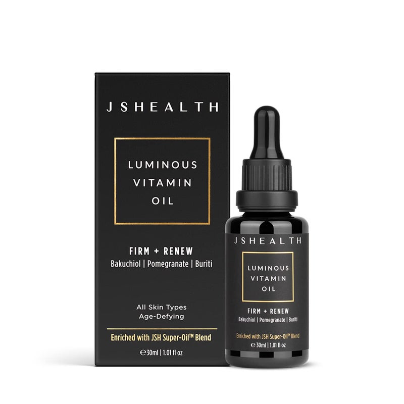 JSHealth Hydrating Face Oil For Women and Men with Rose Oil & Vitamin E Oil For Skin - Facial Oil for Dry Skin - Image 1