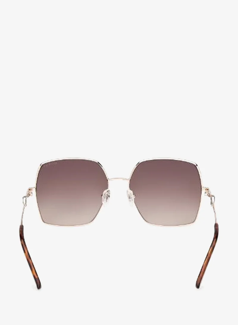 GUESS GU0028532F58 square sunglasses