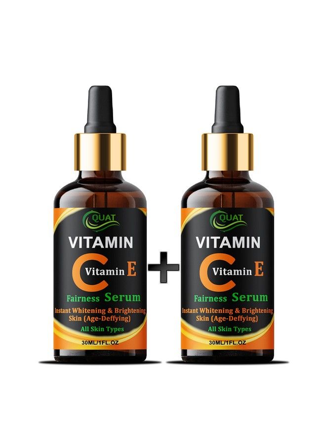 Quat Pack Of 2 Vitamin C With E Face Serum For All Skin (30Ml) - Image 2