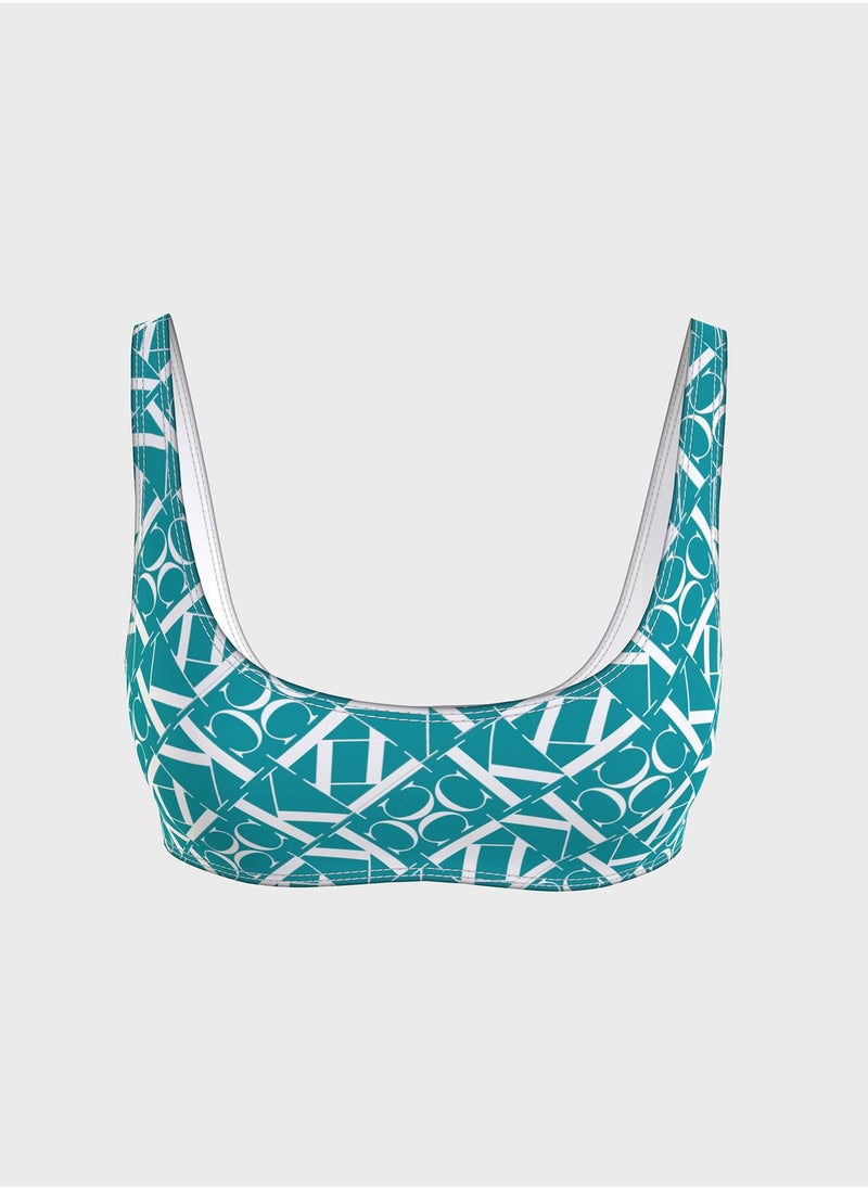 CALVIN KLEIN High Leg Bikini Top  - Image 1