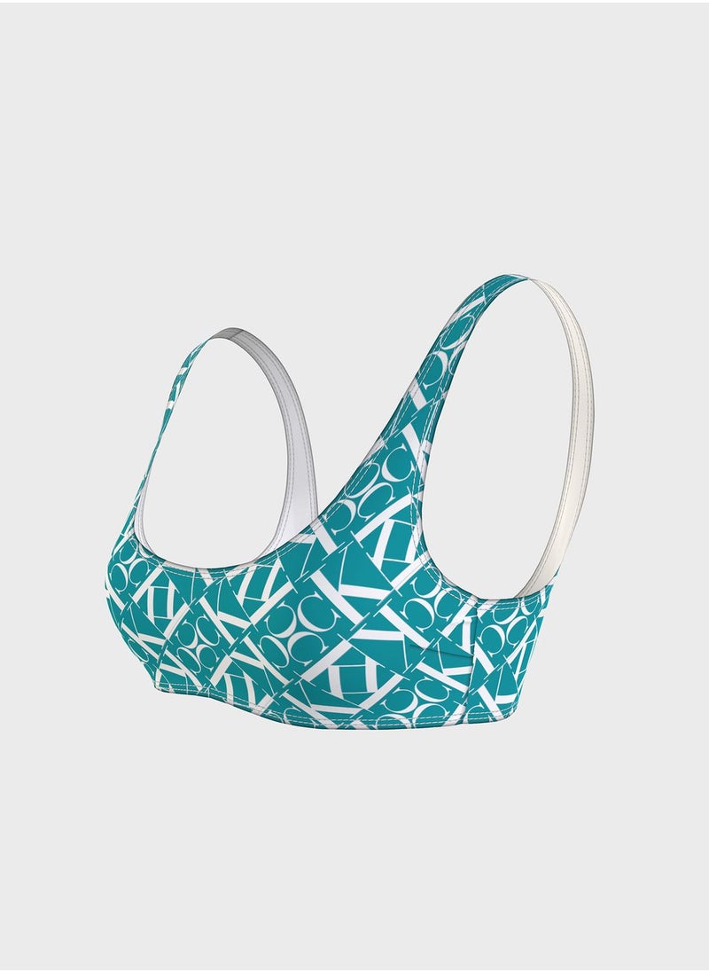 CALVIN KLEIN High Leg Bikini Top  - Image 3