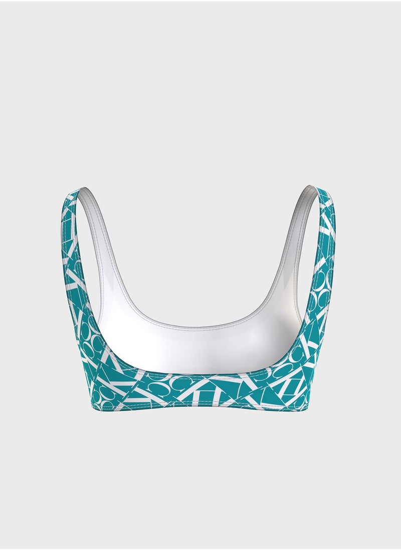 CALVIN KLEIN High Leg Bikini Top  - Image 2