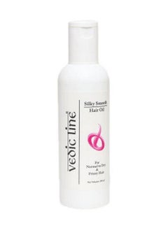 Vedicline Silky Smooth Hair Oil Repair Damaged & Dull Hair With Vitamin B3 And Hibiscus Extracts For Glossy Hair 200Ml  - Image 2