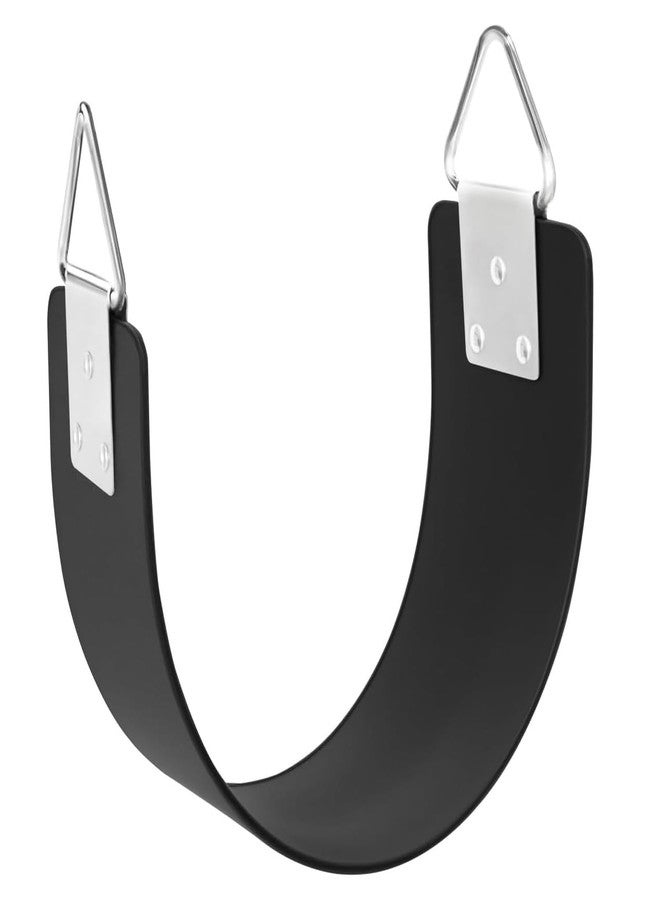 GISCO Flexible Heavy Duty Swing Seat Set with Metal Triangle Ring for Kids/Adults | Black | Weight Support Upto 300kg - Image 1