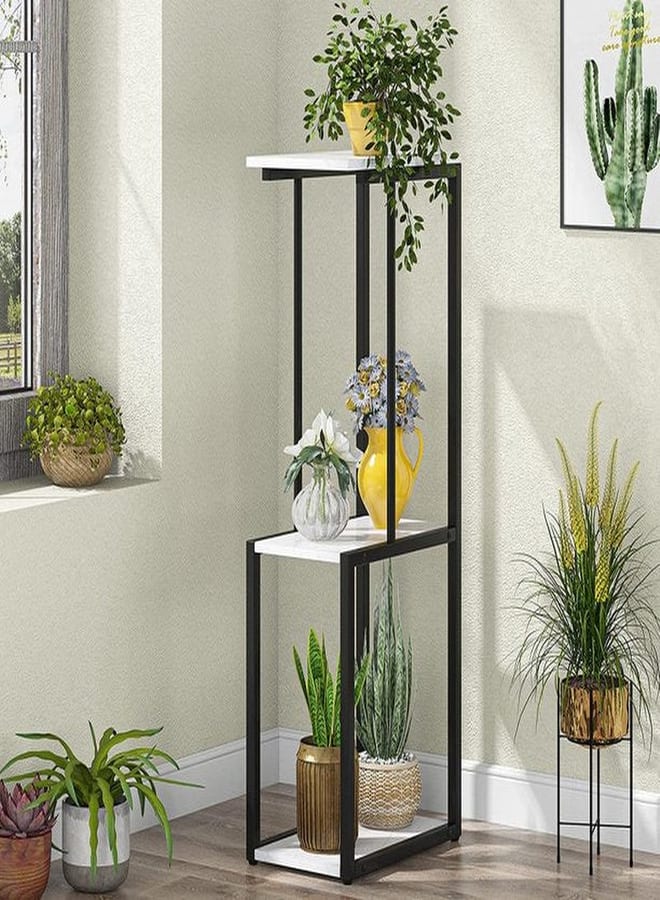Home Gallery 3-Tier Tall Plant Shelf Holders Grey - Image 3