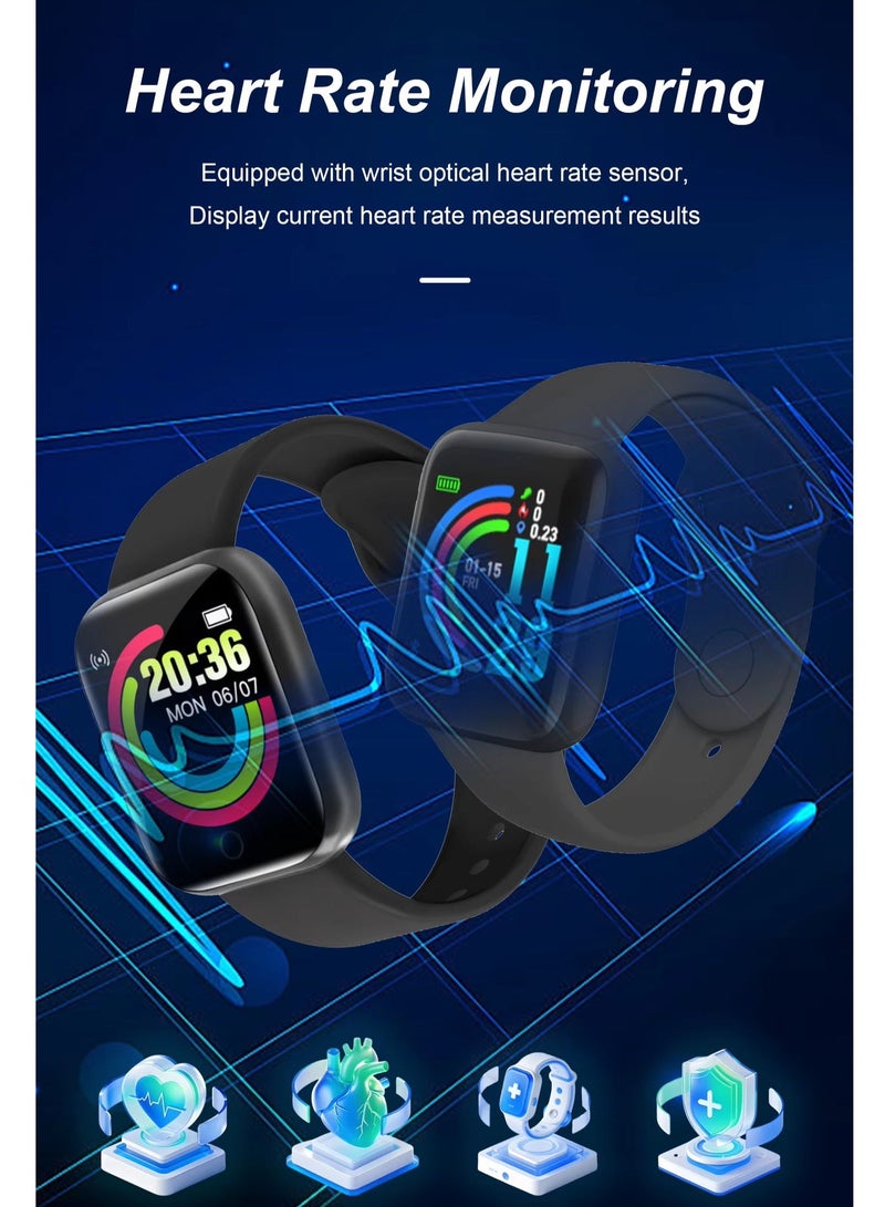 Smart Watch Fitness Tracker Men Women Bluetooth Watch Answer Calls Running Heart Rate Monitor Pedometer Sleep Monitor - Image 2