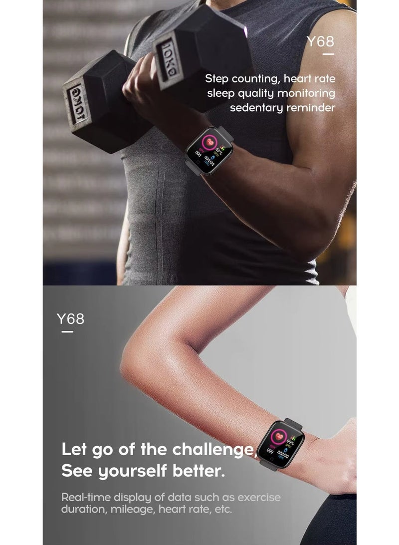 Smart Watch Fitness Tracker Men Women Bluetooth Watch Answer Calls Running Heart Rate Monitor Pedometer Sleep Monitor - Image 4