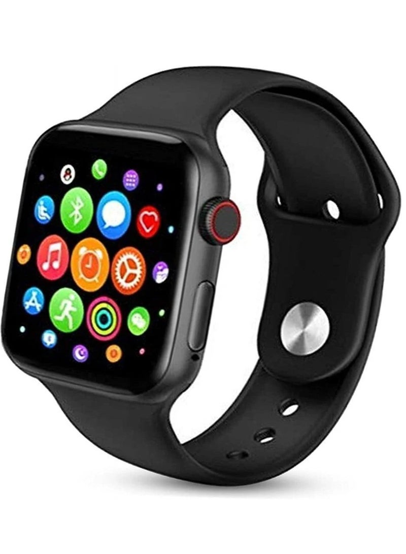 ساعة ذكية لتتبع اللياقة البدنية للرجال والنساء ساعة تعمل بالبلوتوث والرد على المكالمات والجري ومراقب معدل ضربات القلب وعداد الخطوات ومراقبة النوم - Image 1