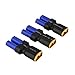 LINSYRC 5Pack XT60 Male Connector to EC5 Female Connector Adapter Plug for RC Lipo Battery - Image 4