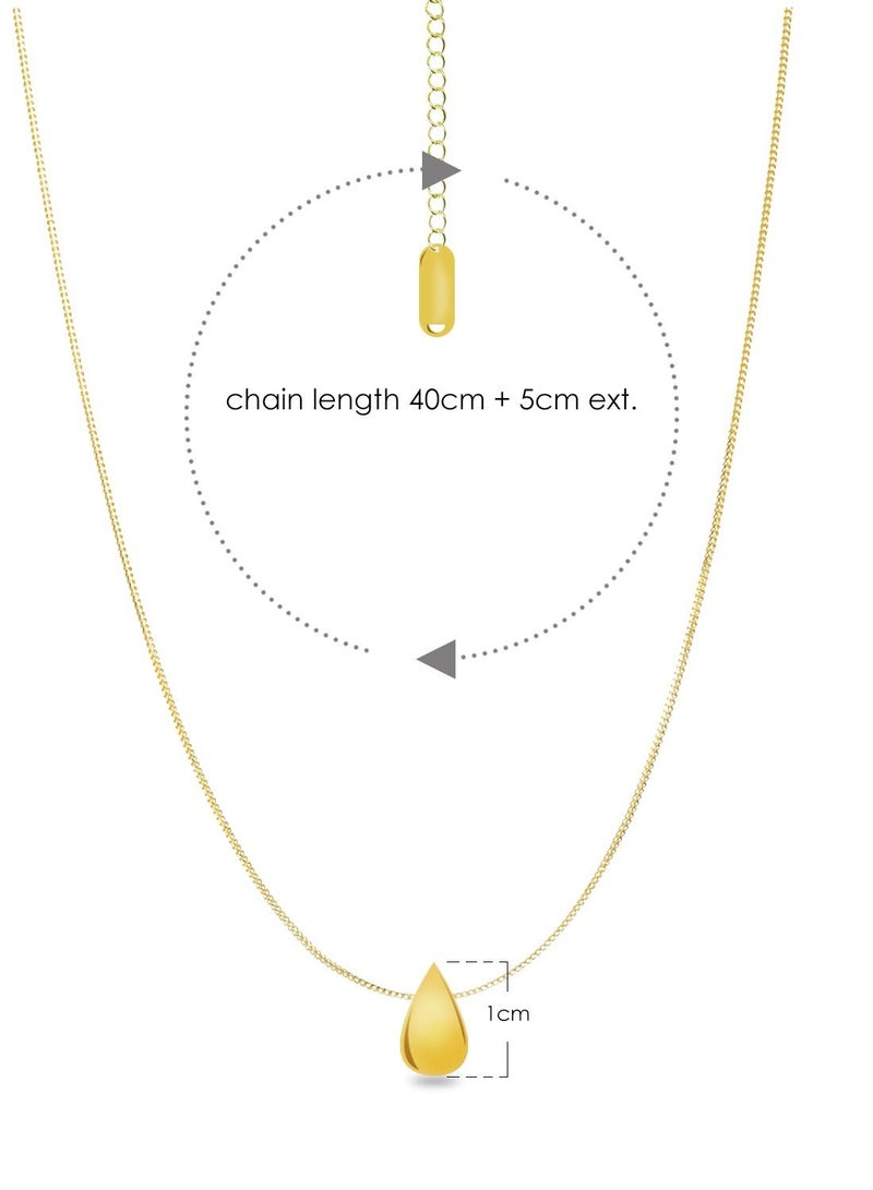 AIWANTO Alissa Fashion Necklace With Drop Pendant  - Image 2