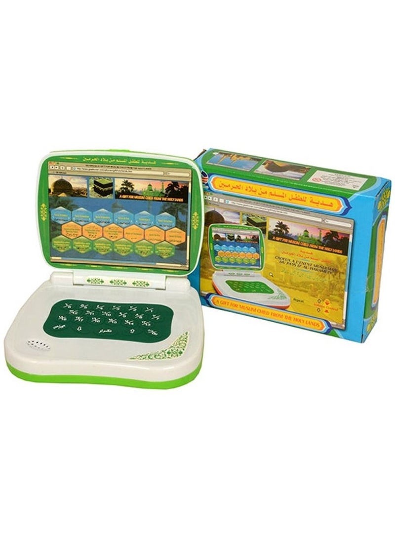 Educational And Learning Electronic Laptop Toy Multicolored  - Image 1