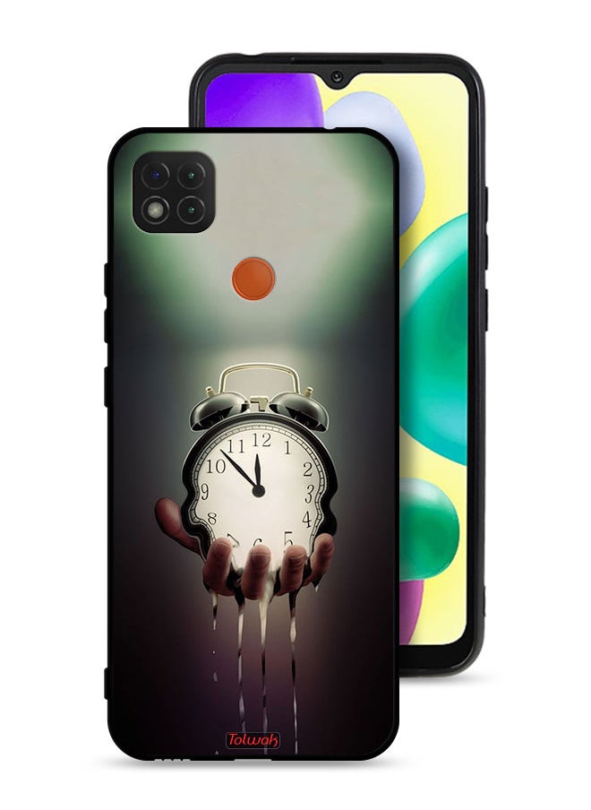 Tolwak Xiaomi Redmi 9C Protective Case Cover Clock  - Image 1