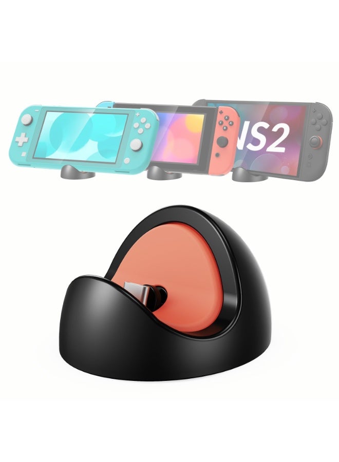 Ipega Charging Dock for Nintendo Switch 2 (2025), Portable Charging Stand for Switch1/Lite, Travel or Outdoor and Home  - Image 1