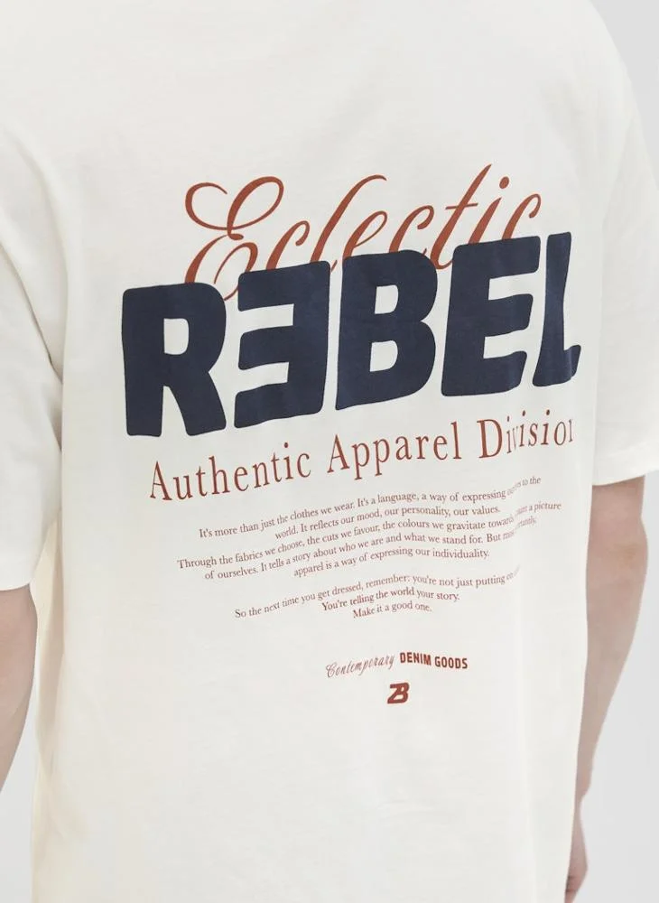 JJ Rebel Bjim  Short Sleeve Crew Neck T-Shirt
