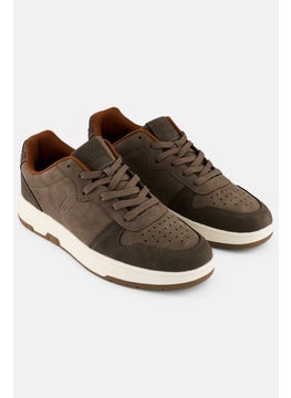 RBX Men Lace Up Outdoor Shoes, Taupe  - Image 1