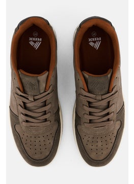 RBX Men Lace Up Outdoor Shoes, Taupe  - Image 3