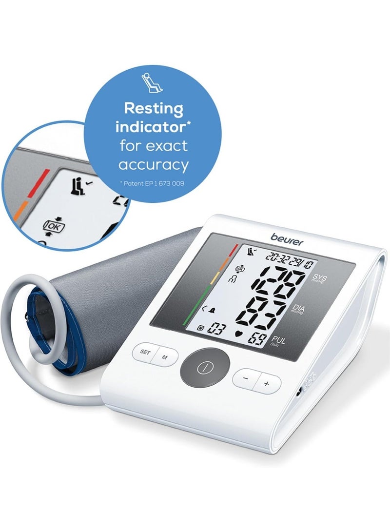 Beurer BM28 Blood Pressure Monitor with Universal Cuff and Bluetooth Connectivity - Image 4