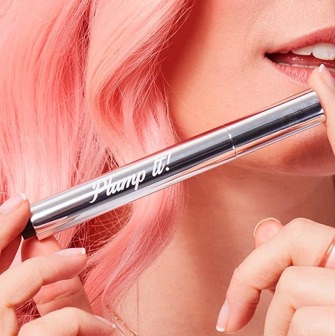 Plump It ! مُكثف الشفاه لزيادة الحجم - سيروم شفاه شفاف لزيادة الحجم - شفاه أكثر امتلاءً ونعومة - Image 3