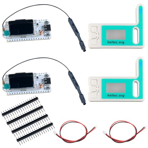 DIYmall 2 Sets 915MHZ ESP32 Lora V3 WiFi+BLE Development Board 0.96inch OLED Display ESP32-S3 Dual-core SX1262 Type-C Lora Kit for Arduino NodeMCU IoT - Image 1