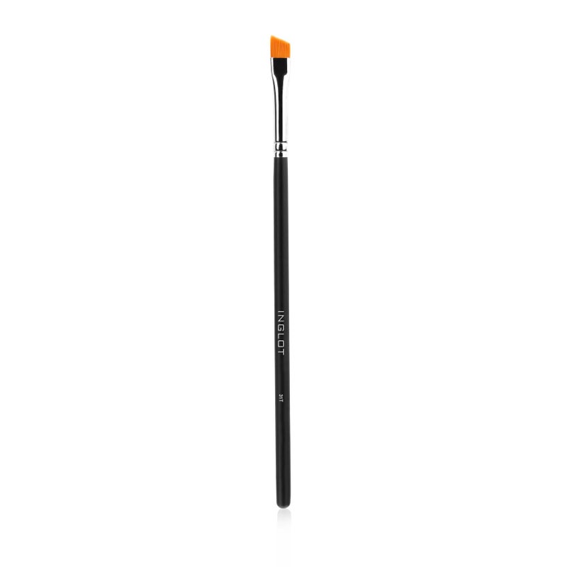 INGLOT Facial Makeup Brush 31T - Eyebrow | Eyeshadow Application | Precise Angled | Synthetic Bristles | - Image 1