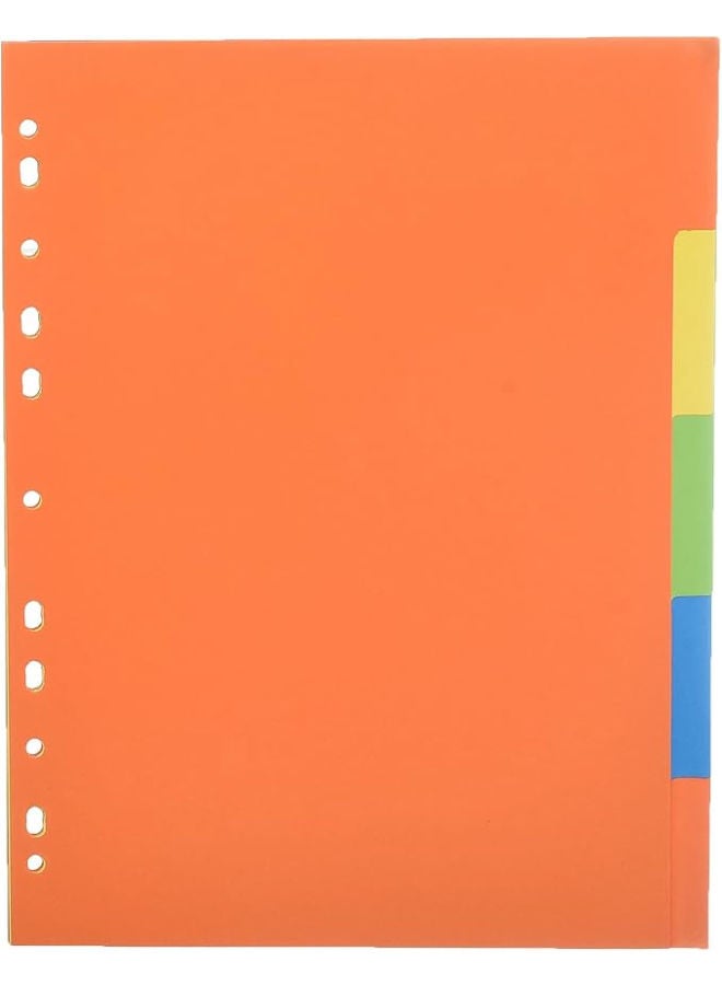 ياسين فواصل Lux ذات الخمسة ألسنة، تصميم متين لفرز المستندات بشكل منظم - Image 3