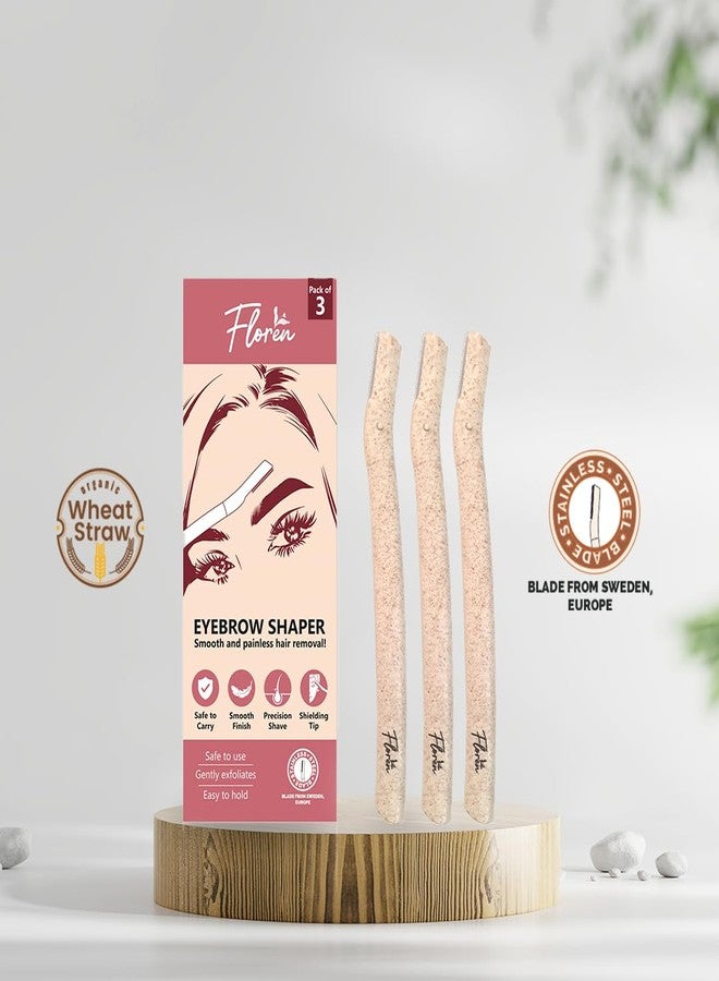 Floren Eyebrow Precision Shaper, Reusable and Salon Look - Image 2