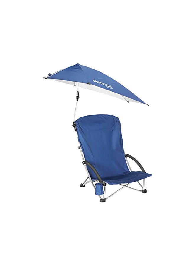 SKLZ Sport-Brella Beach Chair with UPF 50+ Adjustable Umbrella - Image 1